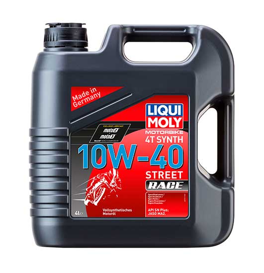 �������� ����� Liqui Moly MOTORBIKE 4T Synth 10W-40 STREET RACE (4_�����/Art.20754)