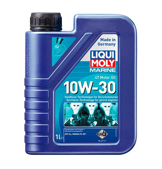 �������� ����� Liqui Moly MARINE 4T 10W-30 ����� ��� �������� ������� (1_����/Art.25022)