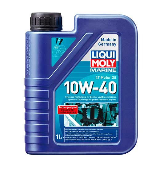 �������� ����� Liqui Moly MARINE 4T 10W-40 ����� ��� �������� ������� (1_����/Art.25012)