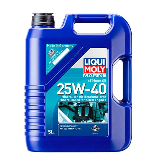Liqui Moly MARINE 4T 25W-40 �������� ����� ��� ����� (5_������/Art.25027)