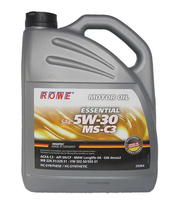 �������� ����� ROWE ESSENTIAL MS-C3 5W-30 (4_�����)