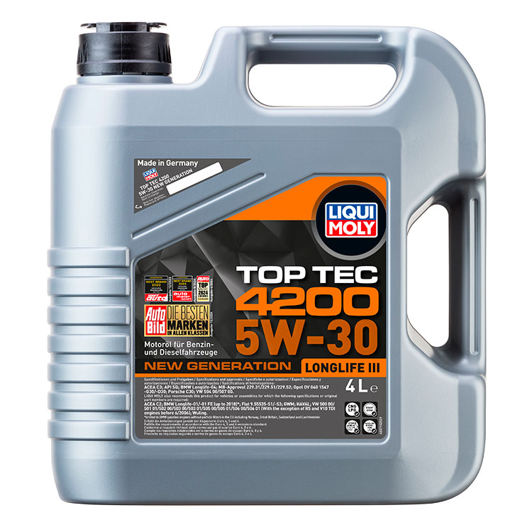 �������� ����� Liqui Moly Top Tec 4200 5W-30 LongLife III (4_����)