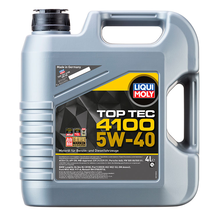 �������� ����� Liqui Moly Top Tec 4100 5W-40 (4_�����)