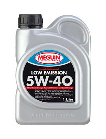 �������� ����� MEGUIN Low Emission 5W-40 (1_����/Art.6573)