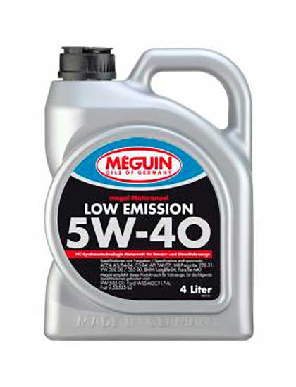 �������� ����� MEGUIN Low Emission 5W-40 (4_�����/Art.6675)