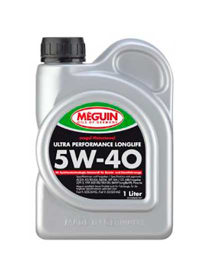 �������� ����� MEGUIN Ultra Performance Longlife 5W-40 (1_����/Art.4361)