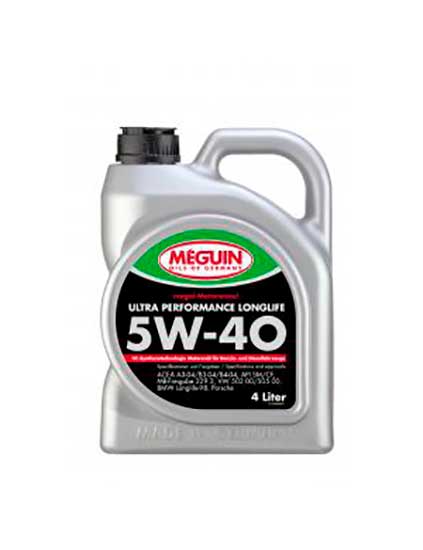 �������� ����� MEGUIN Ultra Performance Longlife 5W-40 (4_�����/Art.6486)