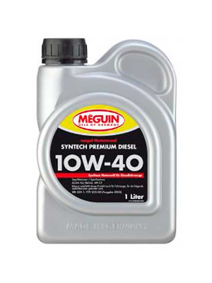 �������� ����� MEGUIN Syntech Premium Diesel 10W-40 (1_����/Art.4340)