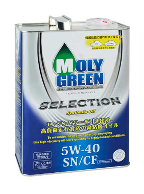 �������� ����� MolyGreen Selection SN/CF 5W-40 (4_�����)