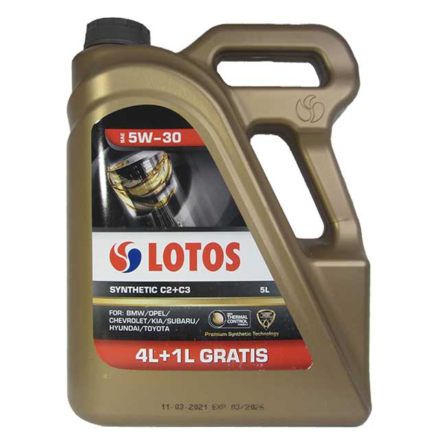 �������� ����� LOTOS Synthetic C2+C3 5W-30 (5_������)