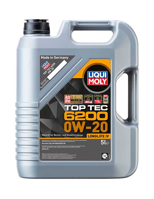�������� ����� Liqui Moly Top Tec 6200 0W-20 (5_������/Art.20789)