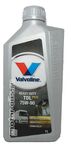 ��������������� ����� Valvoline HEAVY DUTY TDL Pro 75W-90 (1_����)