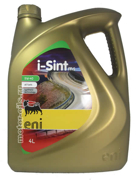 �������� ����� ENI i-Sint MS 5W-40 (4_�����)