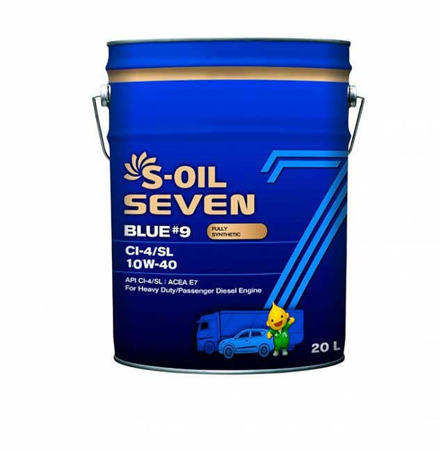 �������� ����� S-OIL 7 BLUE#9 10W-40 (20_������)
