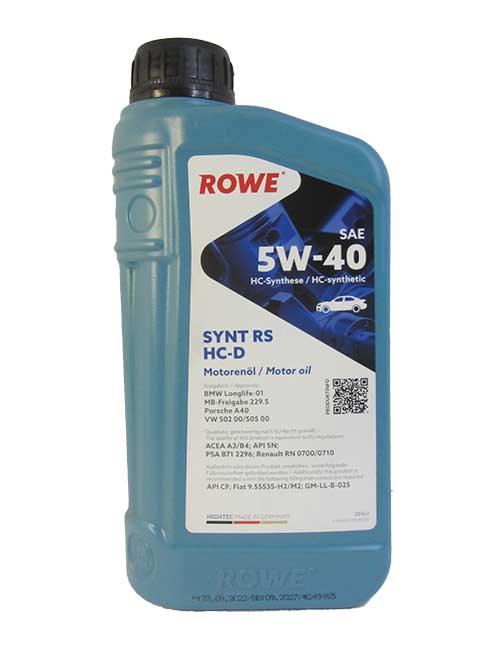 �������� ����� ROWE Synt RS HC-D 5W-40 (1_����)