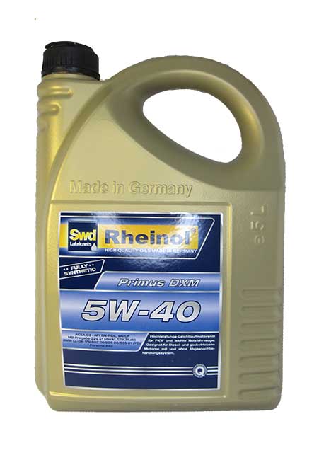 �������� ����� Rheinol Primus DXM 5W-40 (5_������)
