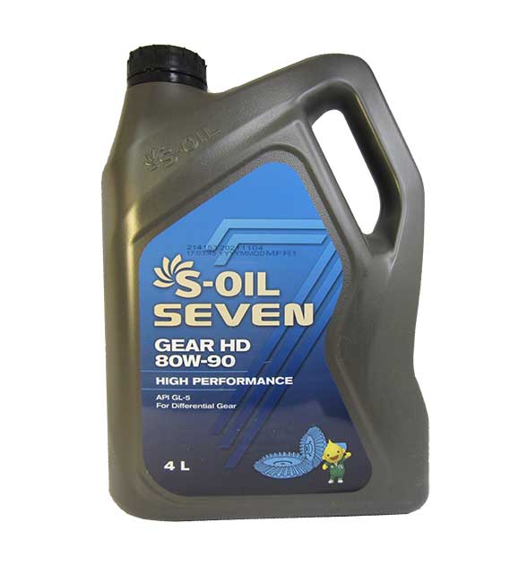 ��������������� ����� S-OIL 7 Gear HD 80W-90 (4_�����)