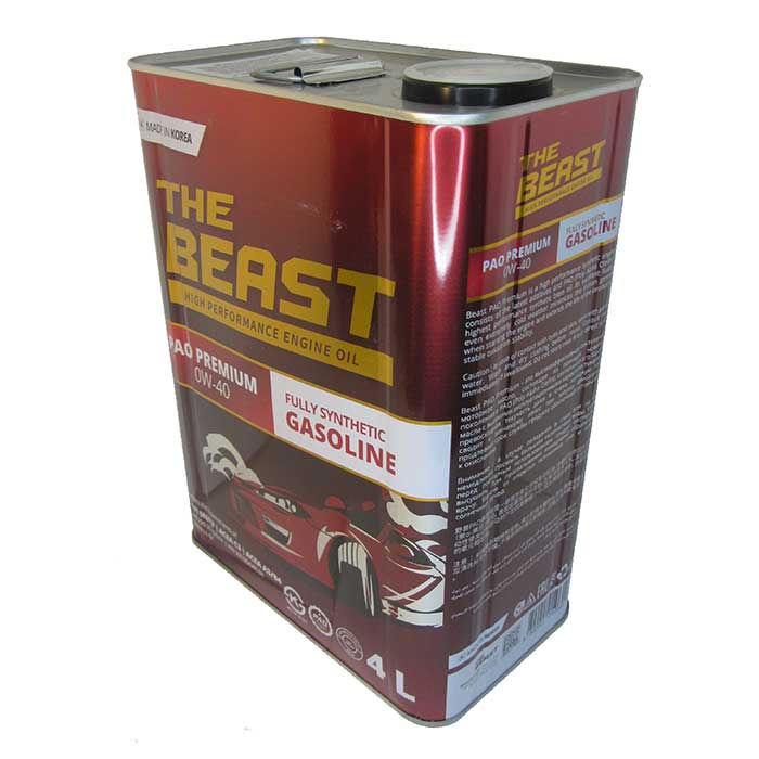 �������� ����� The BEAST PAO Premium 0W-40 (4_�����)