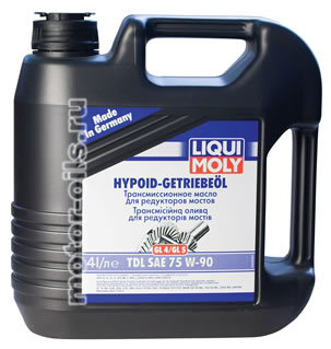��������������� ����� Liqui Moly Hypoid-Getriebeoil TDL GL4/GL5 SAE 75W-90 (4_�����/���.3939)