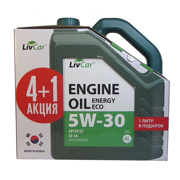 �������� ����� LivCar Energy Eco 5W-30 (�����_4+1)