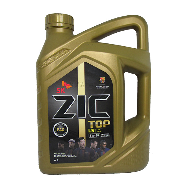 �������� ����� ZIC TOP LS 5W-30 PAO (4_�����)
