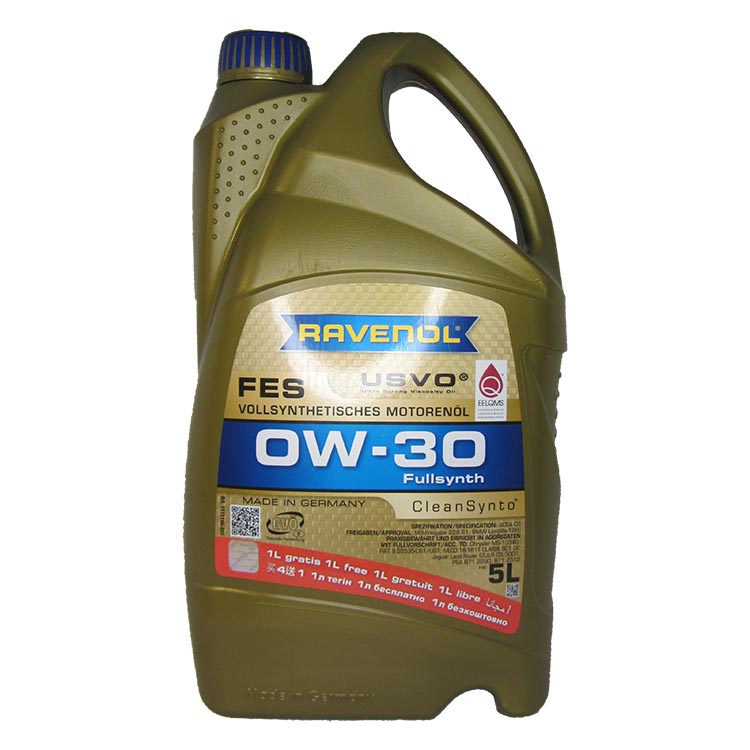 �������� ����� RAVENOL FES 0W-30 (5_������) ����� 5 �� ���� 4-�