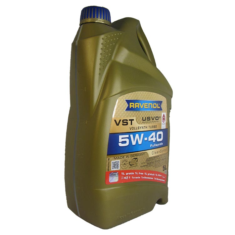 �������� ����� Ravenol VST 5W-40 Fullsynth (5_������) ����� 5 �� ���� 4-�