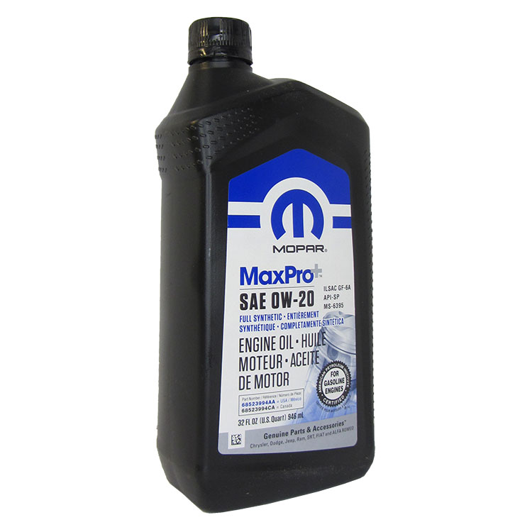 �������� ����� Mopar MaxPro+ SAE 0W-20 (946_��)