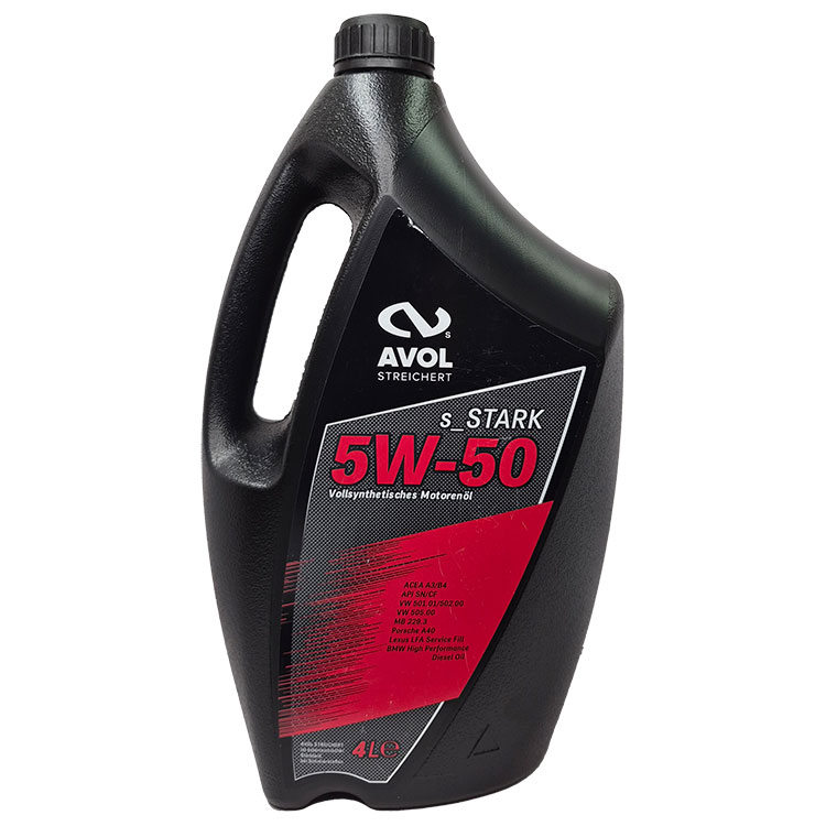 �������� ����� AVOL s_STARK 5W-50 (4_�����)