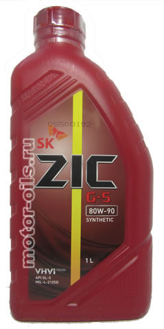 ��������������� ����� ZIC G-5 80W-90 SYNTHETIC (1_����)