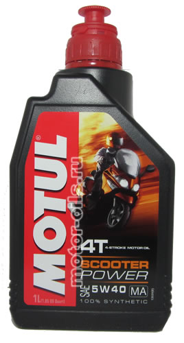 �������� ����� MOTUL 4T SCOOTER POWER SAE 5W40 (1_����)