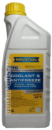 Ravenol TTC Coolant & Antifreeze Premix -40�� (1,5_�����)