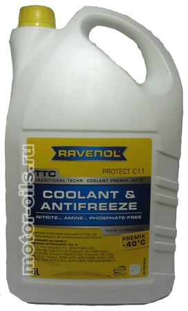 Ravenol TTC Coolant & Antifreeze Premix -40�� (5_������)