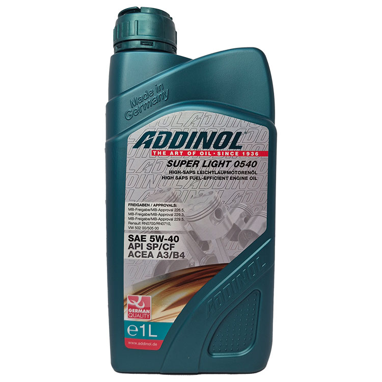 �������� ����� ADDINOL Super Light 0540 5W-40 (1_����)