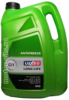 Luxe G11 Antifreeze Long Life Green Line (5_��)